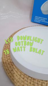 Lampu Downlight LED Panel OB Bulat 18W Outbow 18 W Round 18 Watt-IBZ-