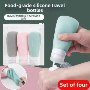 YIZHIBING | Travel Refillable Portable Squeeze Shower Gel and Shampoo Set