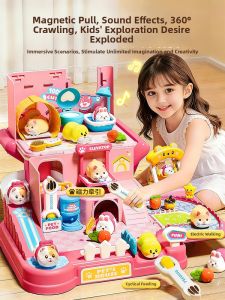 BEI JESS | Magnetic Pet Feeding Rabbit House Toys