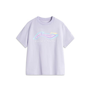LI-NING KIDS | Round Neck Sport T-Shirt for Children and Youth