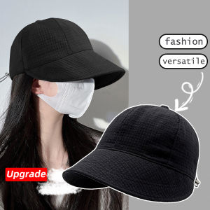 [Small Chrysanthemum] Summer Foldable Drawstring Caps for Men Women Beach Hat Wide Brim Sunscreen Hats Outdoors Travel Fisherman Cap Visor