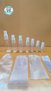 200pcs Shrink Wrap Plastic Packaging /Shrinkable Plastic Sealer for Spray Bottle Container 100ml-5ml