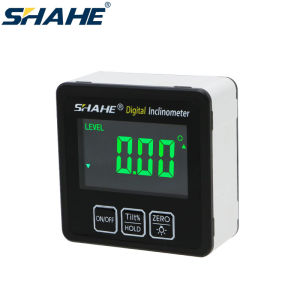 SHAHE Digital Angle Finder Gauge 360 Degree Protractor Inclinometer with Backlight Electronic Level Angle Tool for WoodworkingConstruction and Machinery