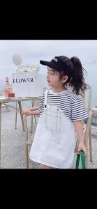 DRESS NYATU KODOK ANAK KATUN SPADEK 2-8THN FIT TO XXL BAJU ANAK PEREMPUAN KOREA STYLE SIMPEL CASUAL