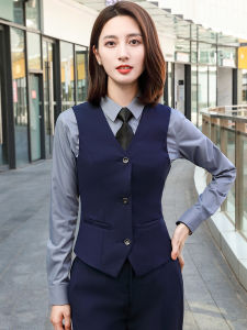 STARMAGNOLIA | Blue Business Vest Women