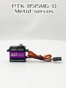 15kg PTK 8515 MG-D 25g All Metal Coreless Digital HV Steel Gear Micro Servo for RC Model Aircraft Fixed Wing Helicopter Drone