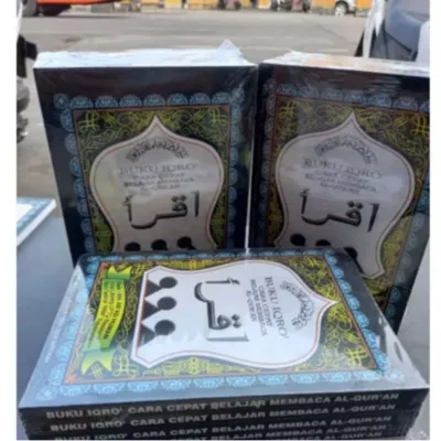 Paket 10 buku iqro ukuran besar