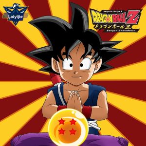 Reflective Dragon Ball Manga Turtle Hermit Goku Car Sticker