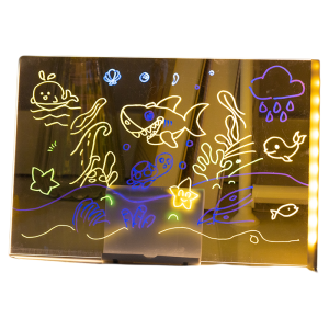 BABYSHOME | Glowing Acrylic Erasable DIY Drawing Board