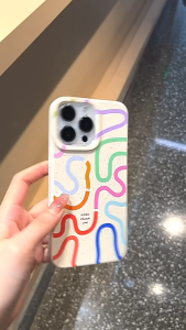 🔥จัดส่งทันที+COD🔥 เคสโทรศัพท์ไอโฟน พร้อมสายคล้องมือ เข้ากันได้กับ iPhone 11 13 15 16 14 12 Pro Max X Xs Max XR 7 8 Plus SE 2020 SE2 TPU เป็นมิตรกับสิ่งแวดล้อม นิ่ม กันกระแทก สําหรับ Case