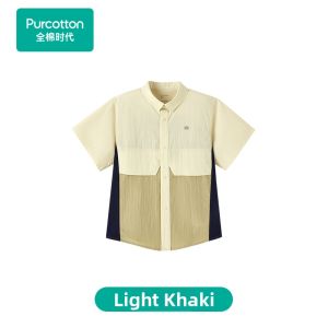 Purcotton | UV-Protective Cotton Breathable Child Shirt