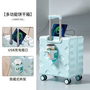 Túi Du Lịch Ngắn Ngày Nhỏ 20 Inch Có Thể Mang Theo Máy Bay Túi Xách Nữ Túi Xách Bằng Da Túi Xách Cứng ABS+PC Túi Xách Du Lịch