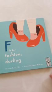 Children Toddler Books " F is for fashion darling book" - EDUCATIONAL