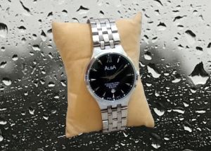 JAM TANGAN PRIA AlBA JAM TANGAN STAENLIS TANGGAL AKTIF EXSKLUSIVE PAKET BOX