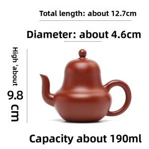 CANGHUTIANXIA | Handmade Purple Clay Teapot Si Ting
