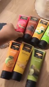 Perawatan Tubuh Herborist Body Butter with Shea Butter 80 Gr Varian Strawberry Sorbet Mango Coconut Zaitun