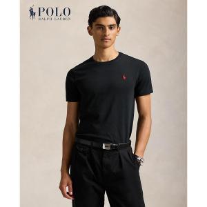 Polo Ralph Lauren Men Custom Slim Fit Jersey Crewneck Short Sleeve T-Shirt