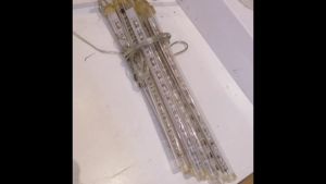 STARSHOWER LED DECORATIVE HANGING LIGHT 8 IN 1 LIGHT 5W 6500K MOVEABLE LED LIGHT *CLEARANCE STOCK*