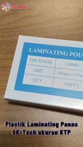 Plastik Laminating A3 Sakurai / GKTech Laminasi Panas Hot Laminating 100 mikron