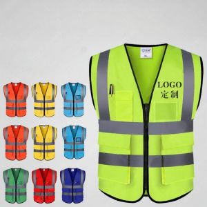 MIVOFIVO | Reflective Safety Vest Workwear