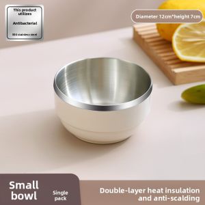 XIAOCHUSHU | Single Person Stainless Steel Dinnerware Set