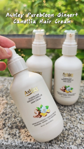 Ashley Shine NEW Ginger Camellia Hair Cream Nourishing Reviving Lightweight Non-Sticky for Leave-In Hair Repair AS-H083