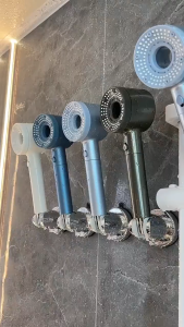 [SG STOCK]5 Modes Pressure Boost Shower Head Five adjustable modes Head Bathroom shower accessories|One-Key Stop