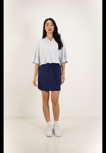 Skechers Women Skechers Authentic - Lounge Short Sleeve Tee - SL425W464-LBM1  Perempuan