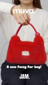 JAM | MUVA - Furry - กระเป๋าถือ ขนฟูนุ่ม ปรับเป็นครอสบอดี้ได้