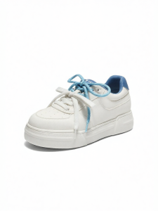 Belle | Fall New Arrival High-Top White Sneakers for Women