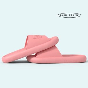 Paul Frank Non-Slip Comfortable Slippers Womens Home Indoor Couple Minimalist Bathroom Bath Trendy Mens Sandals Outwear