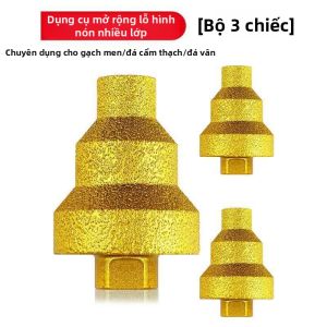 JUANSE | Mũi Khoan Hợp Kim Hình Tháp Đỉnh Kim Cương Để Đục Sứ Và Đá
