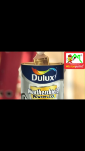 5L ICI DULUX ( Weathershield ) Exterior Wall Paint 7 Years Protection Weather Shield Emulsion Keep Cool ( free 7" roller set )