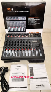 MIXER ASHLEY FC8 ORIGINAL / MIXER AUDIO ASHLEY FC 8 ORIGINAL 8 CHANNEL