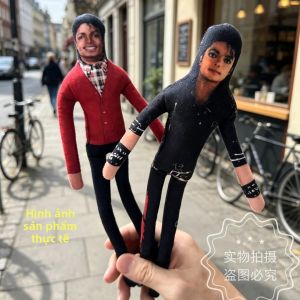 Búp Bê Nhồi Bông Mềm Mại Michael Jackson Với Khớp Cử Động Được Đồ Chơi Quà Tặng Dành Cho Người Hâm Mộ Nhạc Pop Phù Hợp Mọi Lứa Tuổi Trang Trí Phòng.