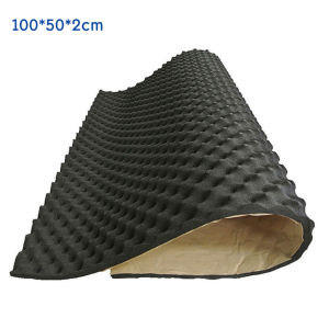 ⭐️【High Quality+In Stock】⭐️Auto Studio Sound Acoustic Absorption Car Heatproof Wave Foam Deadener Car Soundproof Cotton Insulation Mat