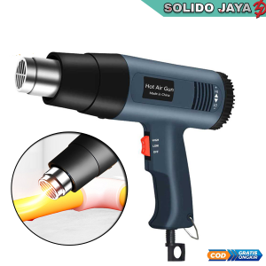Heat Gun Pemanas Terbaru Low watt Hit Gun Serbaguna Perontok cat Electric Hot Air Gun Dryer Heat Solder Thermal 2000W Original Termurah