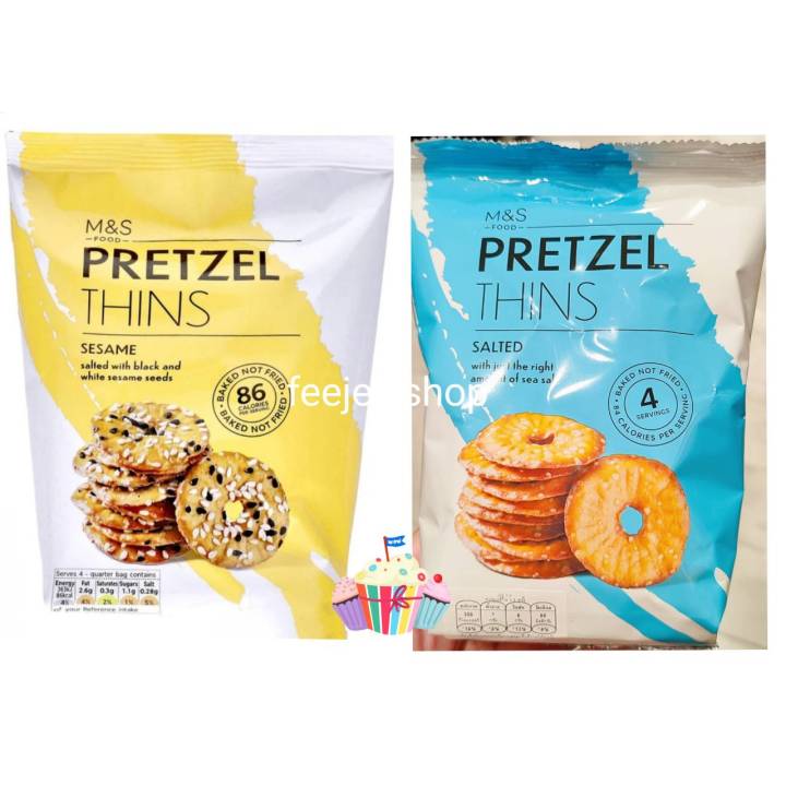 m&s pretzel thins honey mustard