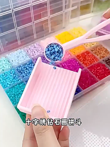 Fuse Beads DIY Craft Kit Set Manik Leburan Warna-warni DIY Art Toys for Kids Creative Hobbies Gift✨