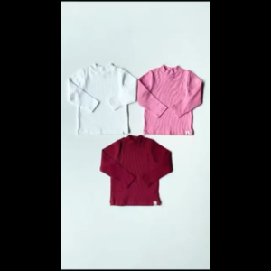 BOHOPANNA - LONG TOP TURTLE NECK - BAJU ANAK PEREMPUAN - ATASAN ANAK - BAJU ANAK