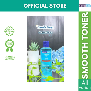 CleanFace Smooth Toner Shine Free | Untuk Semua Jenis Kulit