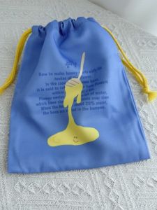 New Blue Dopaamine Cute Drawstring Cosmetic Miscellaneous Lü Dustproof Storage Bag Family Storage Tools Other Storage Bags