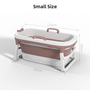 Foldable Baby Bath Tub Twin Swimming Bath Tub Adult Bath Tub Infant Bath Bucket Portable Child Bathing Basin Plastic Bathtub