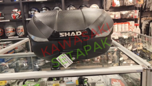 Kawasaki SHAD SH58X Carbon SHAD TOP CASE LOCK+BACKREST