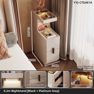 YANGYING | Induction Light Simple Bedside Cabinet Small Space Fitting