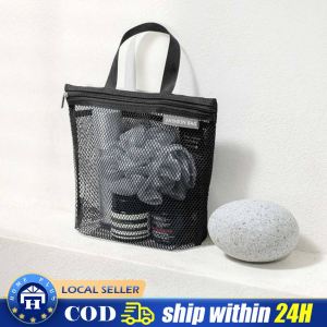 Summer Swimming Mesh Storage Bag: Essential Travel Bath Accessories & Summer Swimming Gear