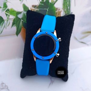 [ COD ] Jam Tangan Led Watch Digital Wanita Tahan Air Bestsseller Strap Silikon Mewah Elegan Sporty // Jam Tangan Cewek Murah Digital Electronik Terlariss Free Batrai Cadangan