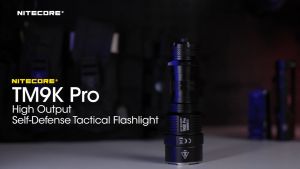 Nitecore TM9K Pro Flashlight - 9900 Lumens - 5000mAh Battery - USB-C - IP68 - Tac Ring -27 cores LED