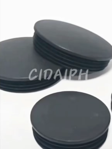 2/6PCS Round Plastic Plug Caps Chair Table Furniture Insert Plug -Steel Pipe End Cap Round Tubular