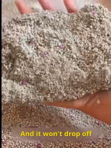 Cat Litter Sand 10L Premium Bentonite Cat litter Highly Absorbent odor control clumping Lavender